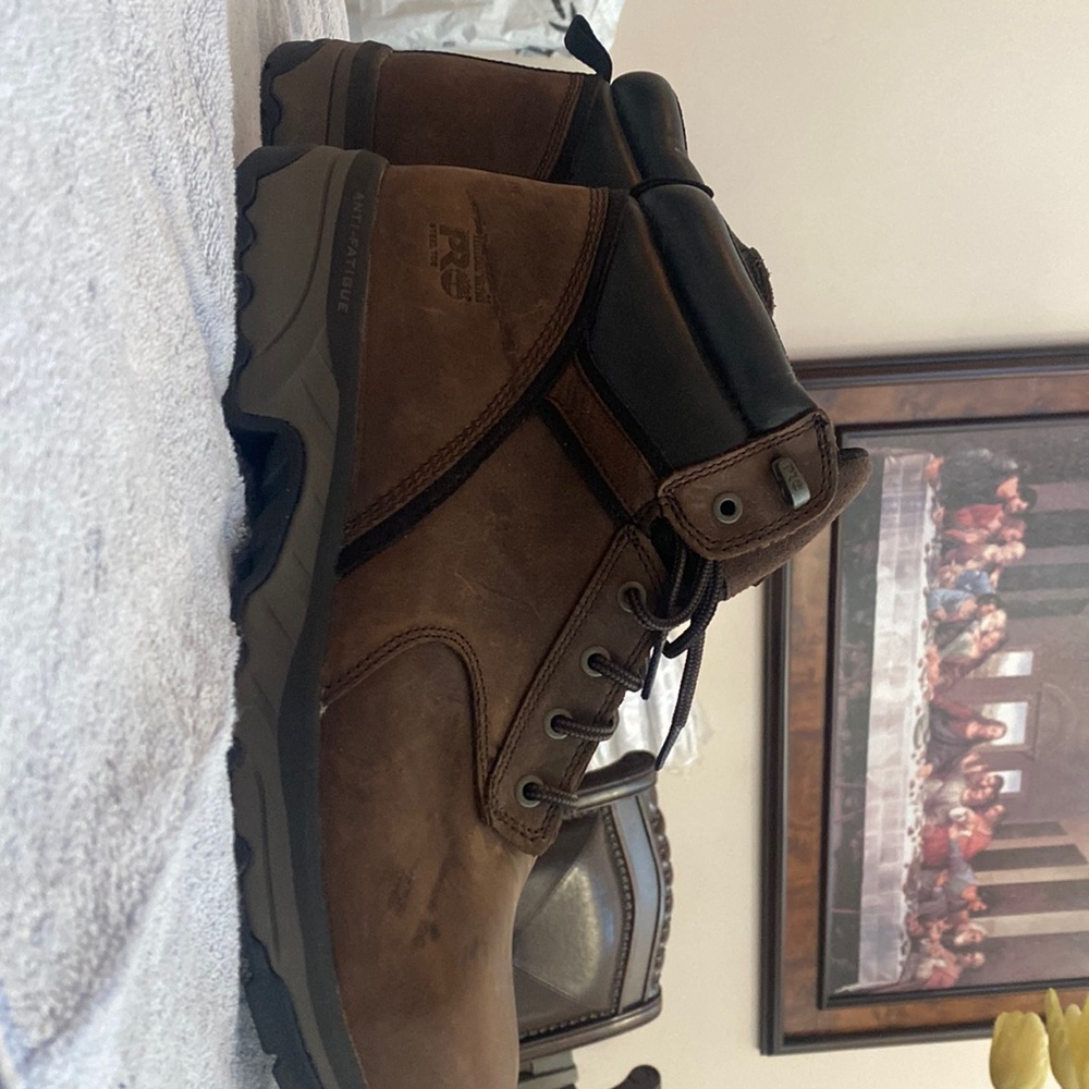 Brown Timberland boots